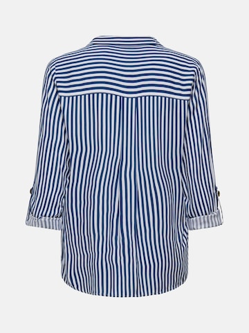 ONLY - Blusa 'ONLY ONLYASMIN SHIRT L/S WVN NOOS CAMICIA' en azul