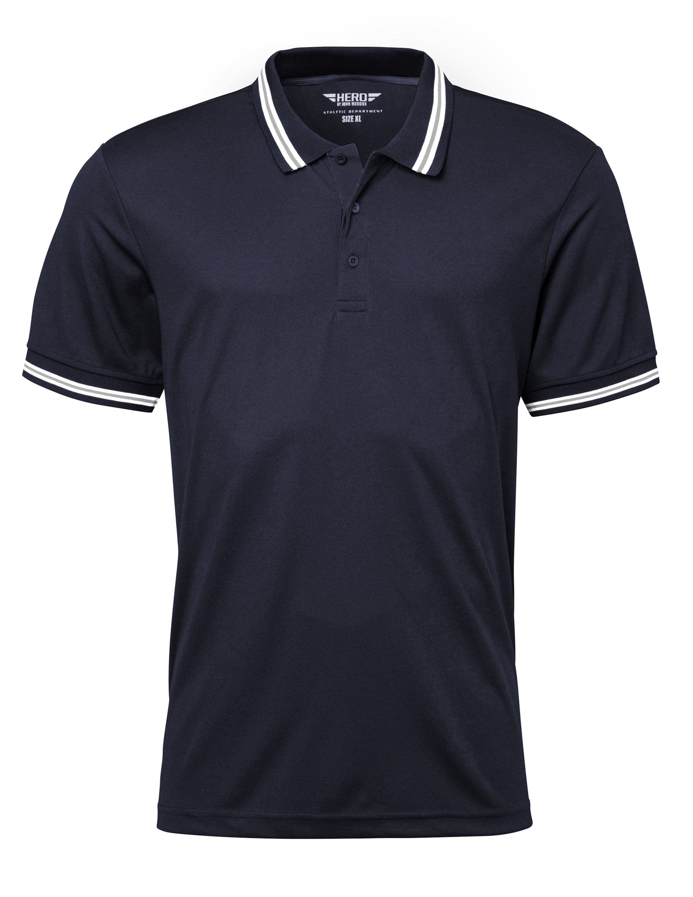 Hero Poloshirt 'Phil' in Blau: Vorderseite