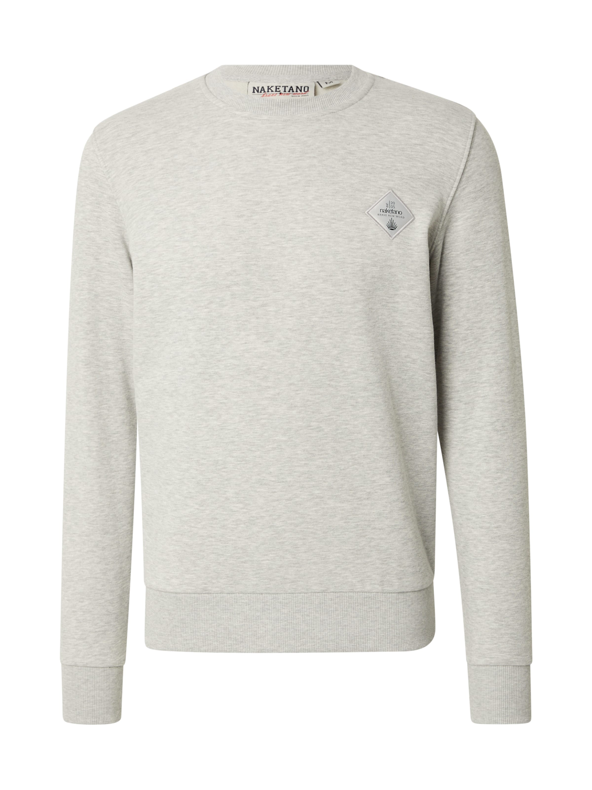naketano Mikina – šedá: přední strana