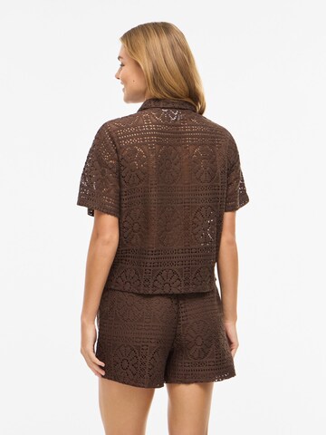 VILA Blouse 'VIMerinda' in Bruin