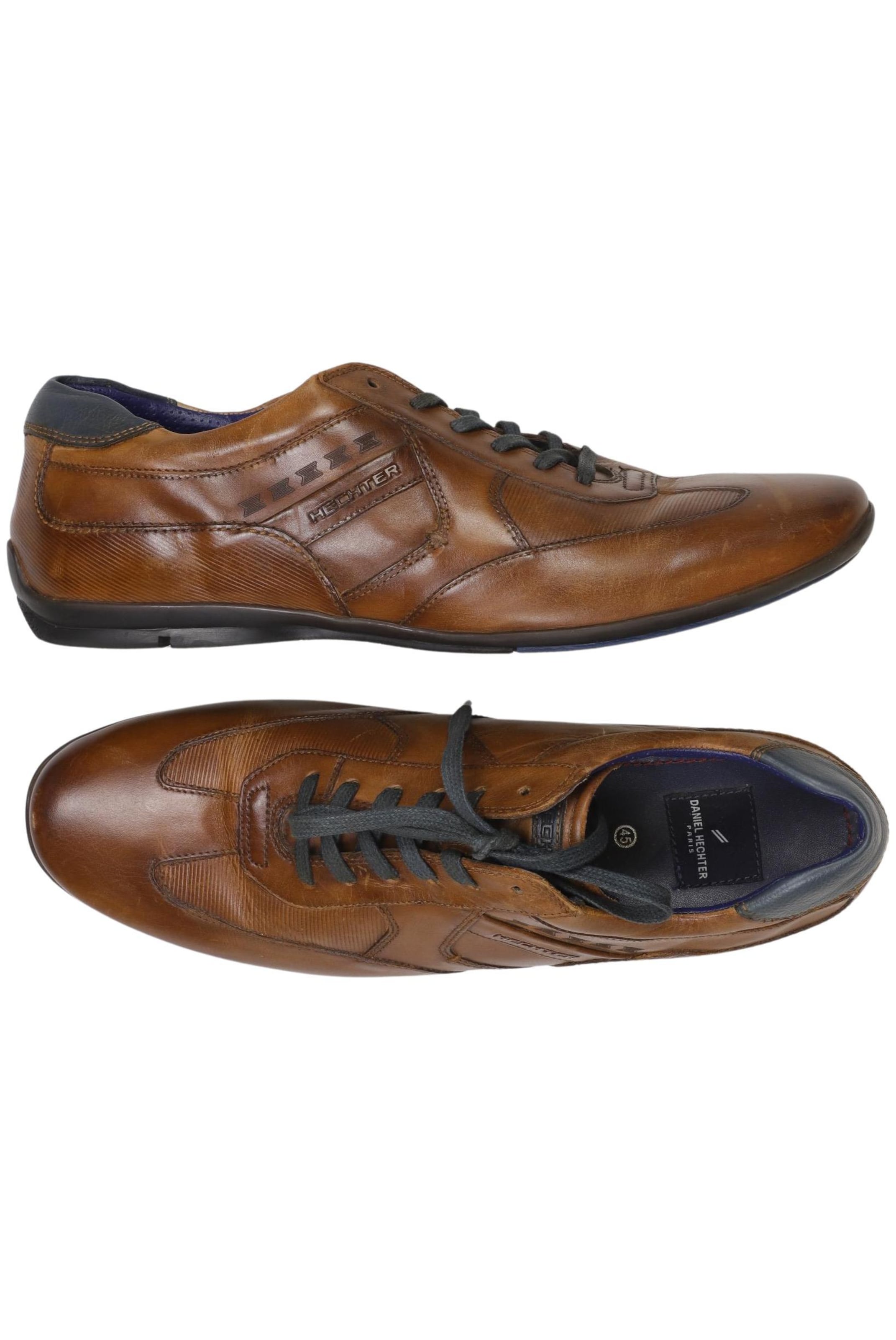 HECHTER PARIS Flats & Loafers in 45 in Brown: front