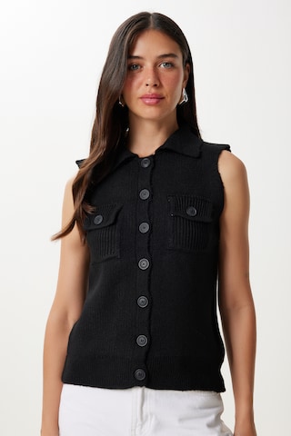 Happiness İstanbul Γιλέκο σε μαύρο