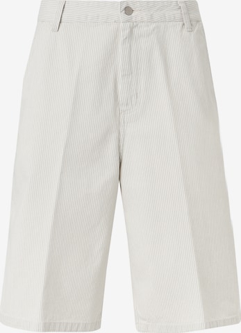 Carhartt WIPLoosefit Traperice - bijela boja: prednji dio