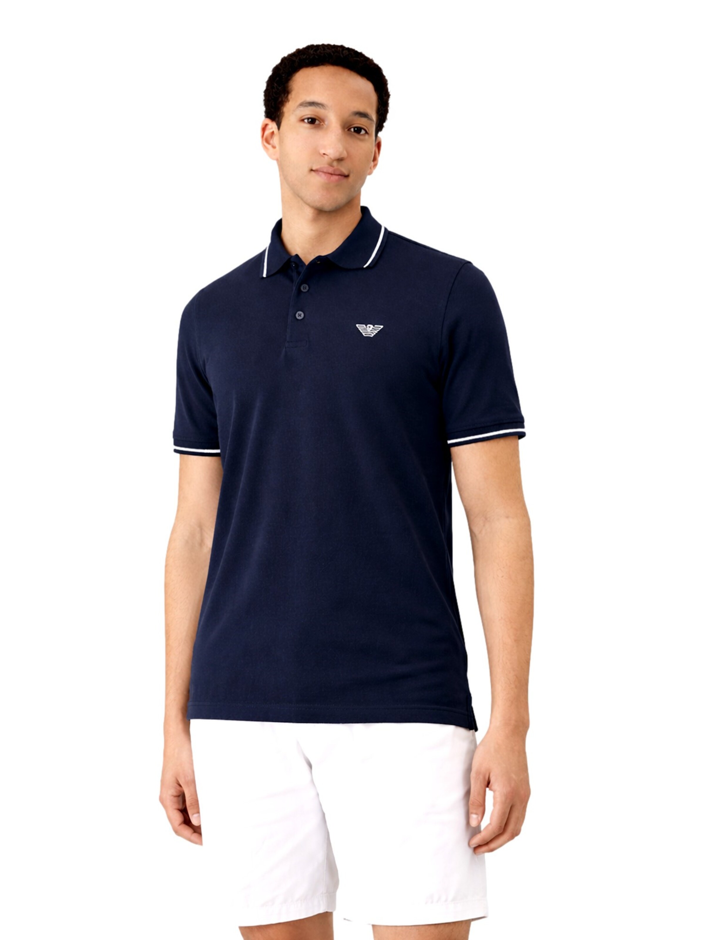 Emporio Armani Shirt in Blauw: voorkant