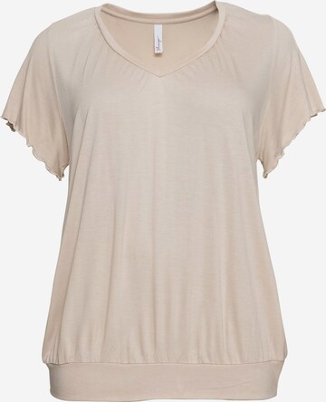 SHEEGO Shirt in Beige: front