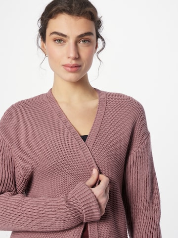 ABOUT YOU Knit Cardigan 'Lea' in Pink