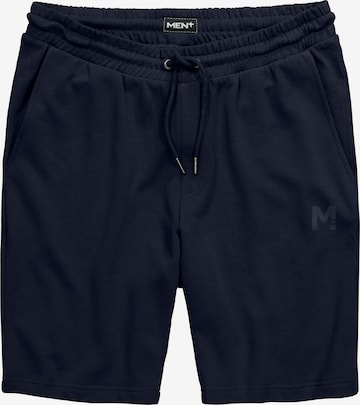 Pantalon Men Plus en bleu : devant