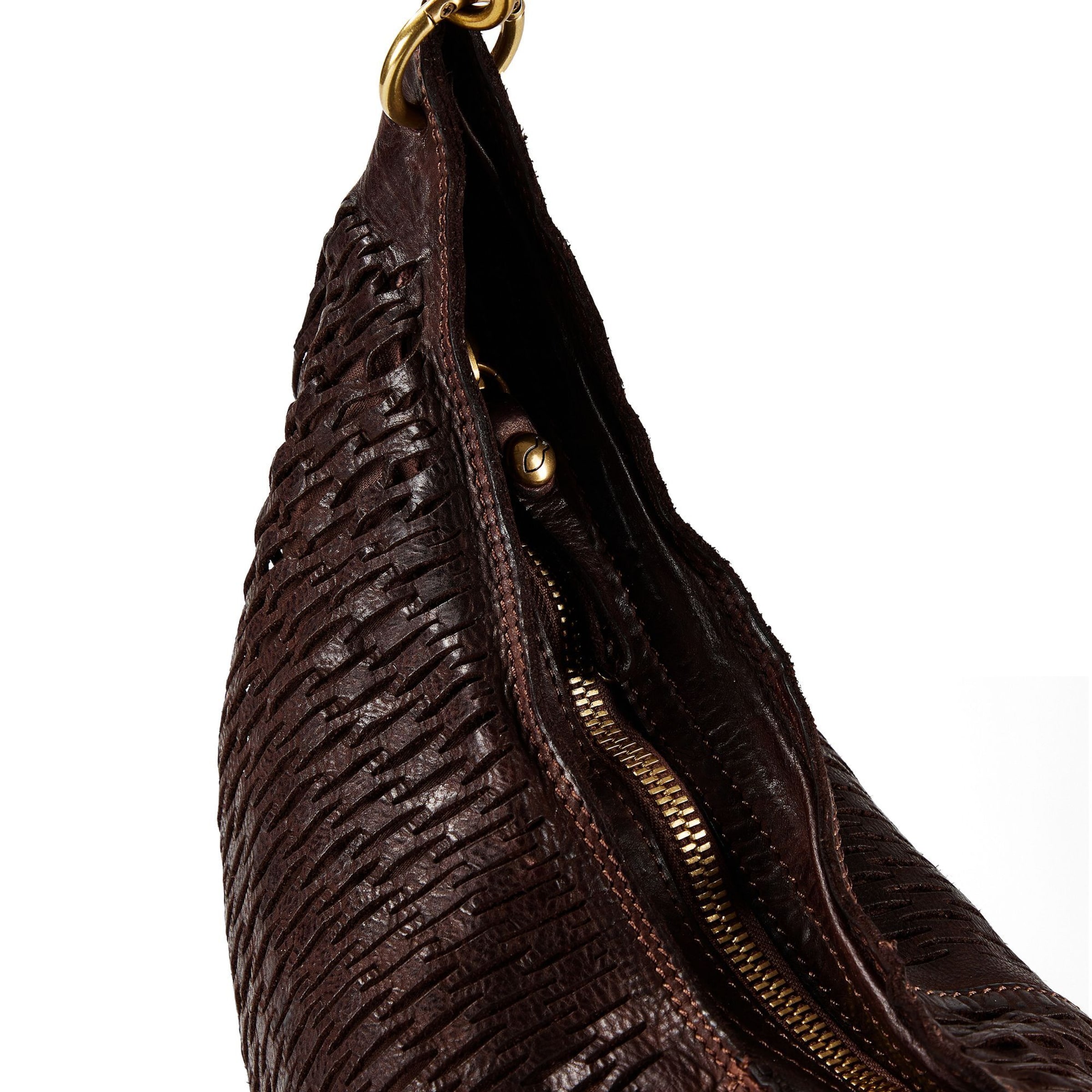 Borsa a spalla 'Anastasia' di Campomaggi in marrone