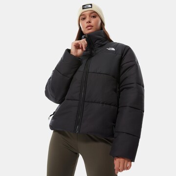 THE NORTH FACE Winterjas 'Saikuru' in Zwart: voorkant