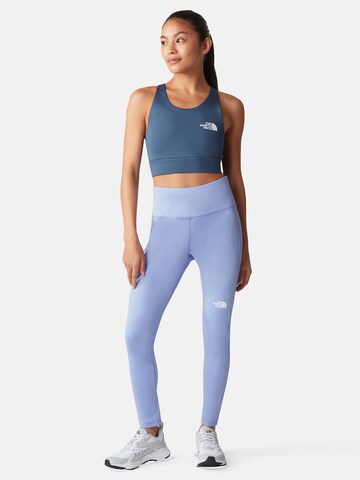 THE NORTH FACE Bustier Sport bh in Blauw