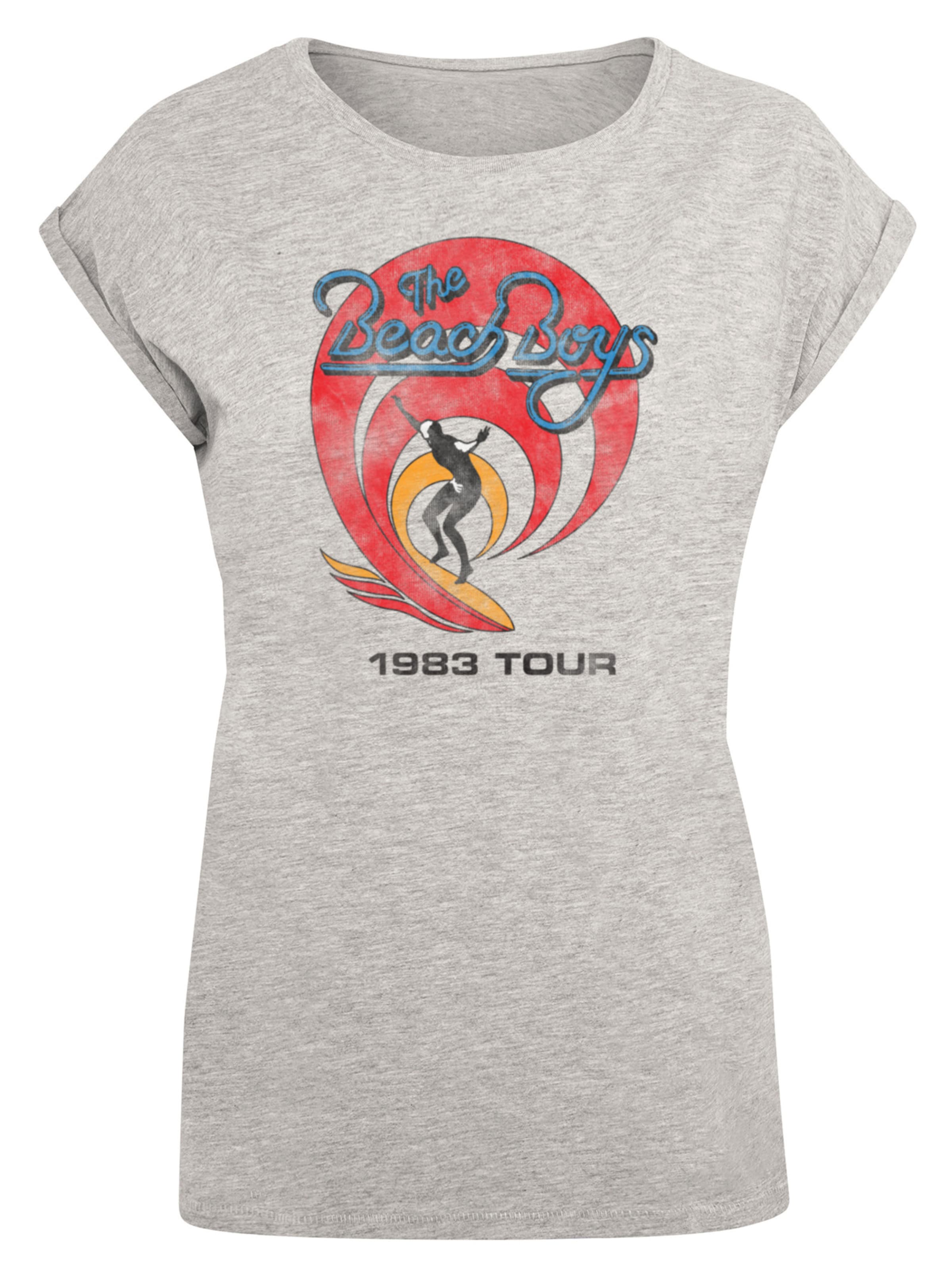 F4NT4STIC T-shirt 'The Beach Boys' en gris / mélange de couleurs, Vue avec produit