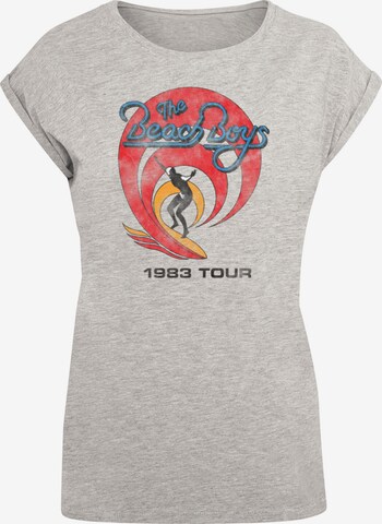 T-shirt 'The Beach Boys' F4NT4STIC en gris : devant