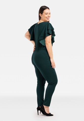 Tuta jumpsuit ' AISZKA ' di Karko in verde