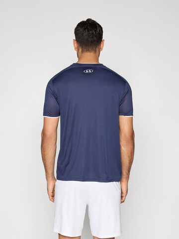 UNDER ARMOUR Functioneel shirt 'Challenger Train SS' in Blauw