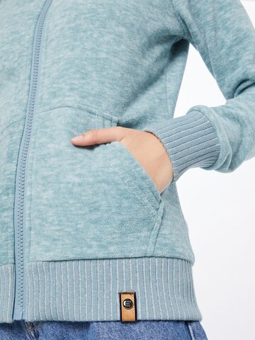 Fli Papigu Fleece Jacket 'Hör wie ich Schweige' in Blue