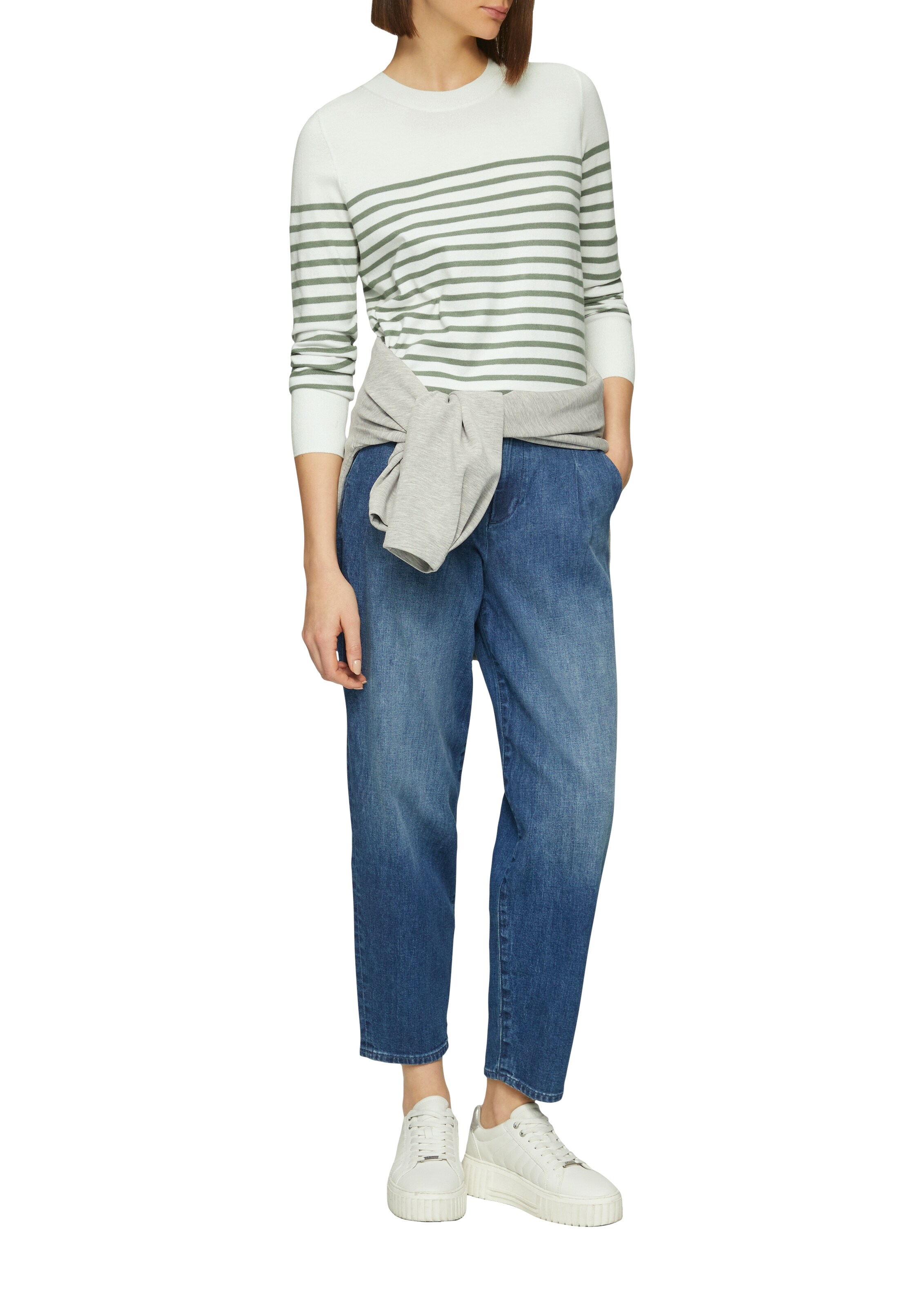 Pull-over s.Oliver en blanc