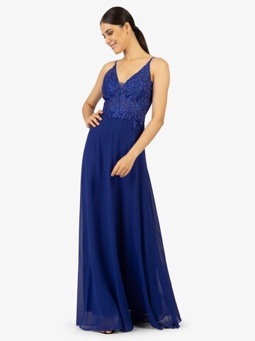 APART Вечерна рокля в синьо: отпред