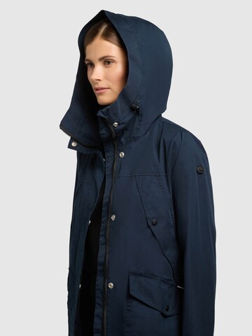 khujo Between-seasons coat 'Agev' in Blue