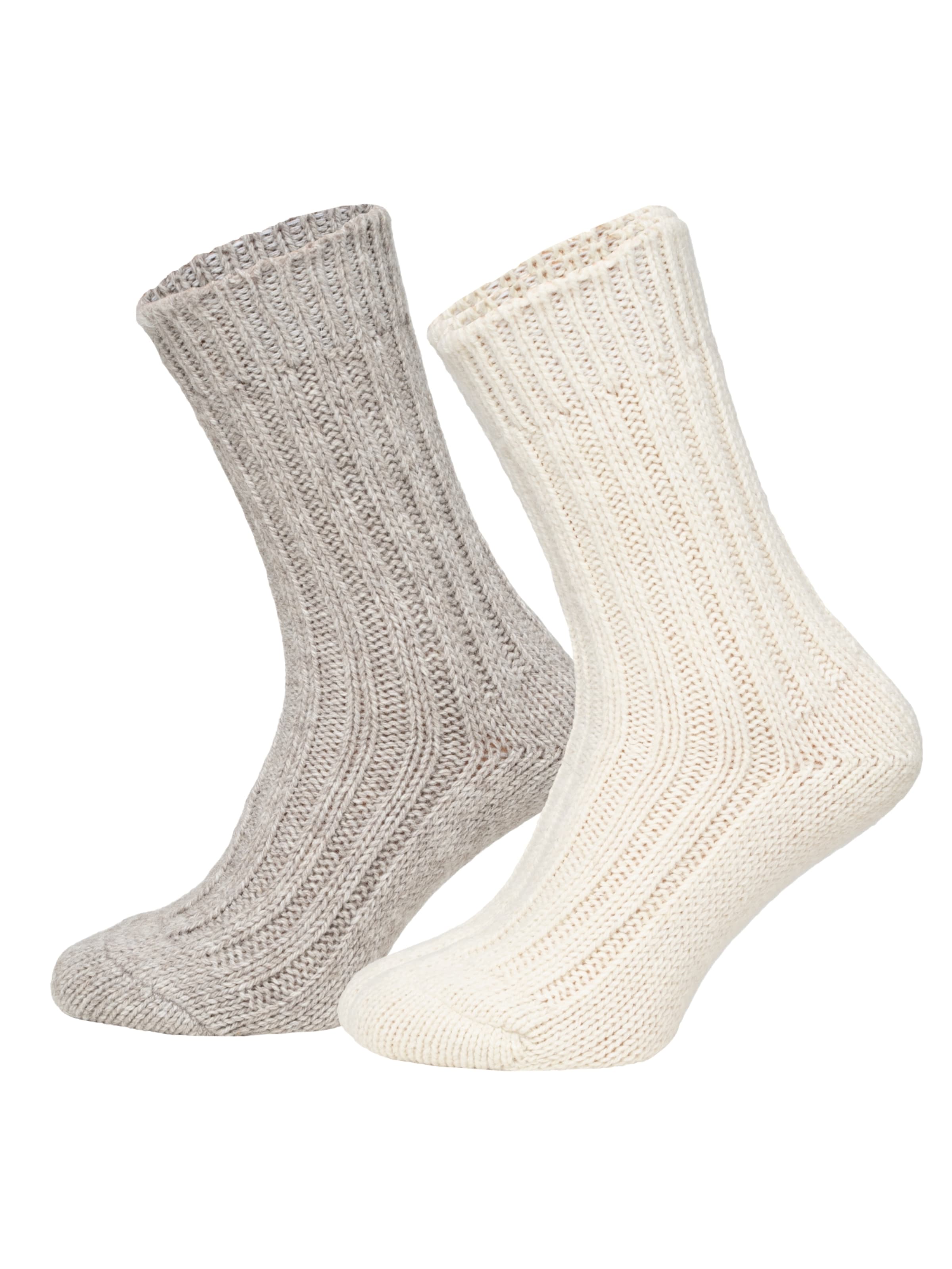 HomeOfSocks Socks 'HOS208' in Beige: front