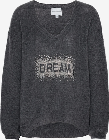 Pull-over oversize 'Silja' americandreams en gris : devant