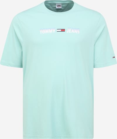 Tommy Jeans Plus Shirt in navy / hellblau / hellrot / weiß, Produktansicht