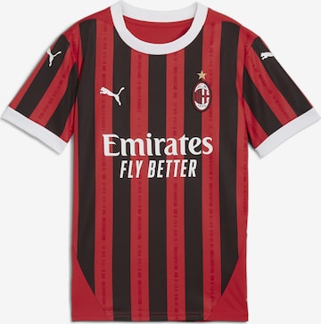 T-Shirt fonctionnel 'AC Milan 24/25' PUMA en rouge : devant