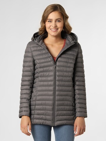 Marie Lund Between-Season Jacket in Grey: front