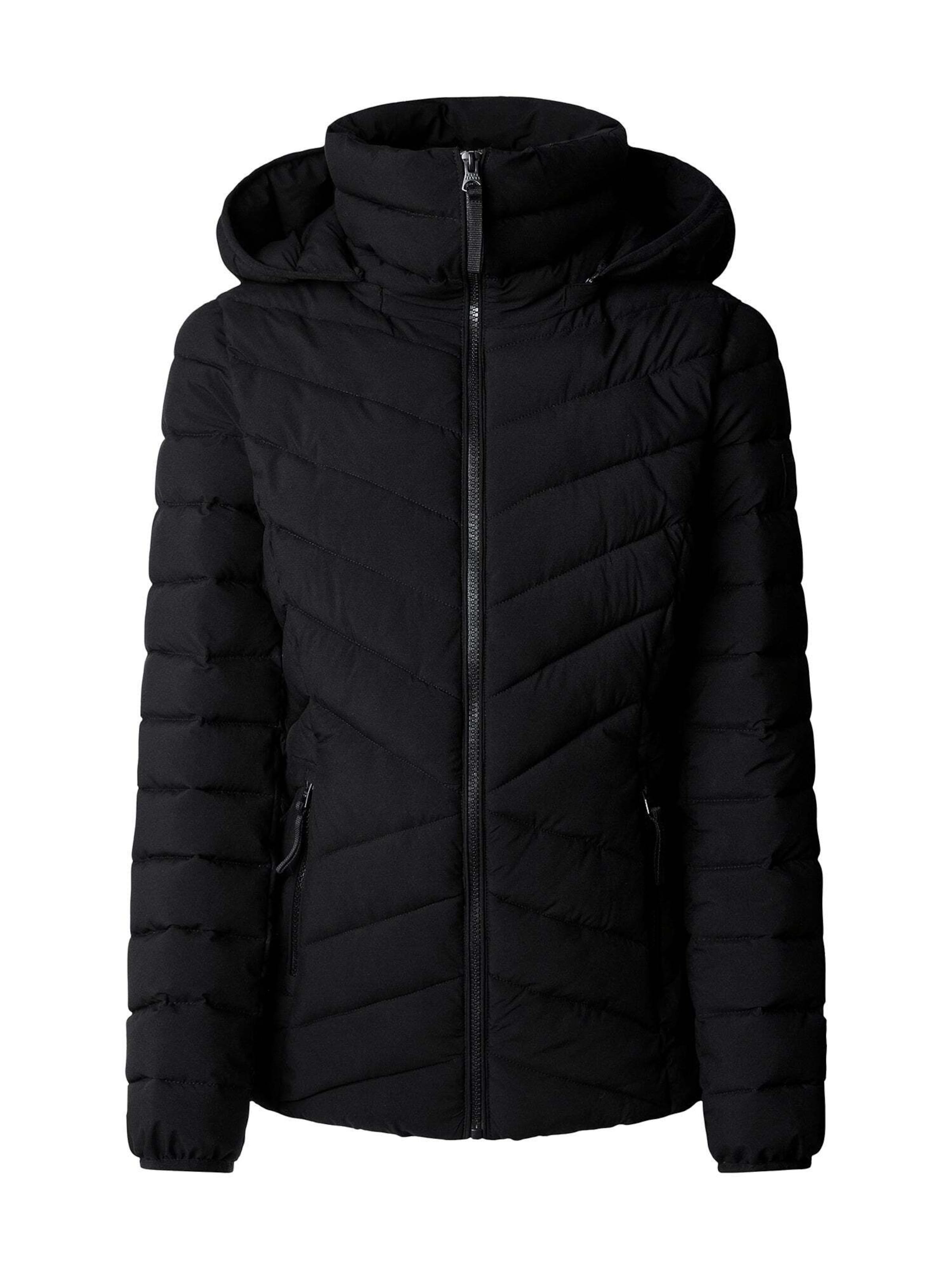 Giacca di mezza stagione 'Sanny' di Pepe Jeans in nero: frontale