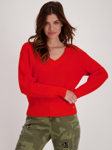 monari Sweater 'Perlfang' in Red: front