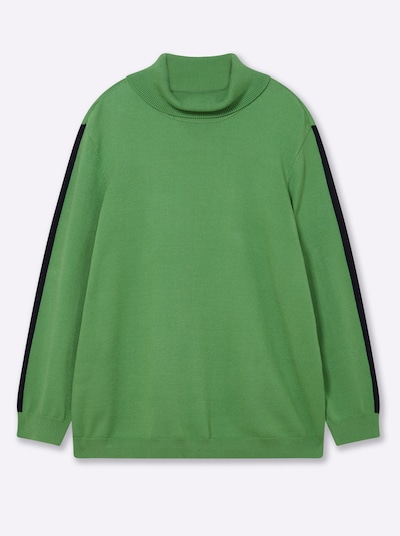 SHEEGO Pullover in apfel / schwarz, Produktansicht