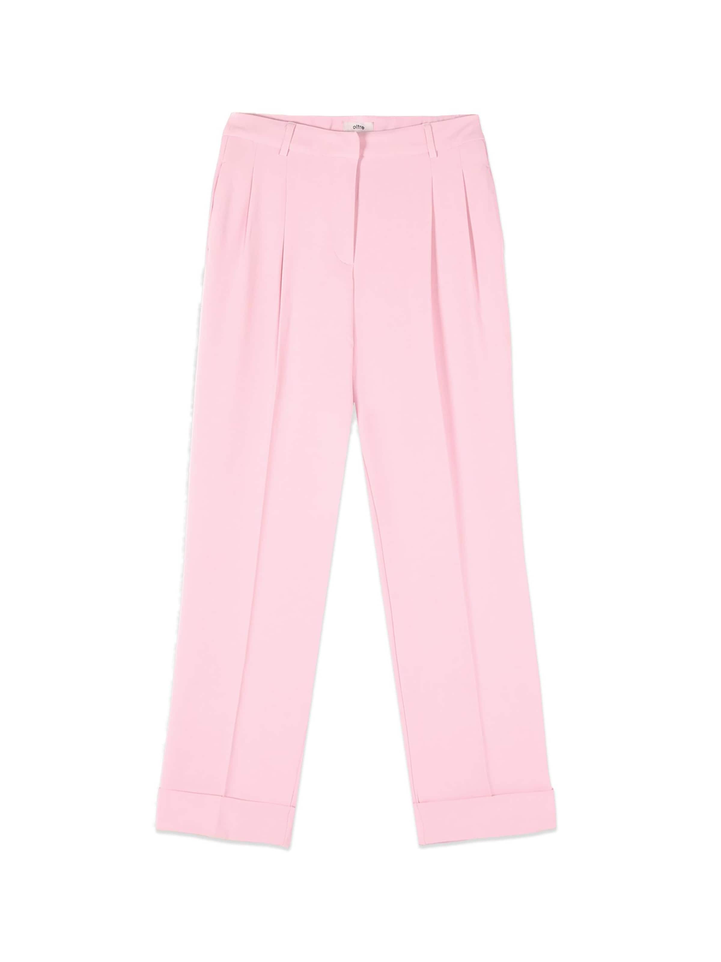 Pantaloni di oltre in rosa: frontale