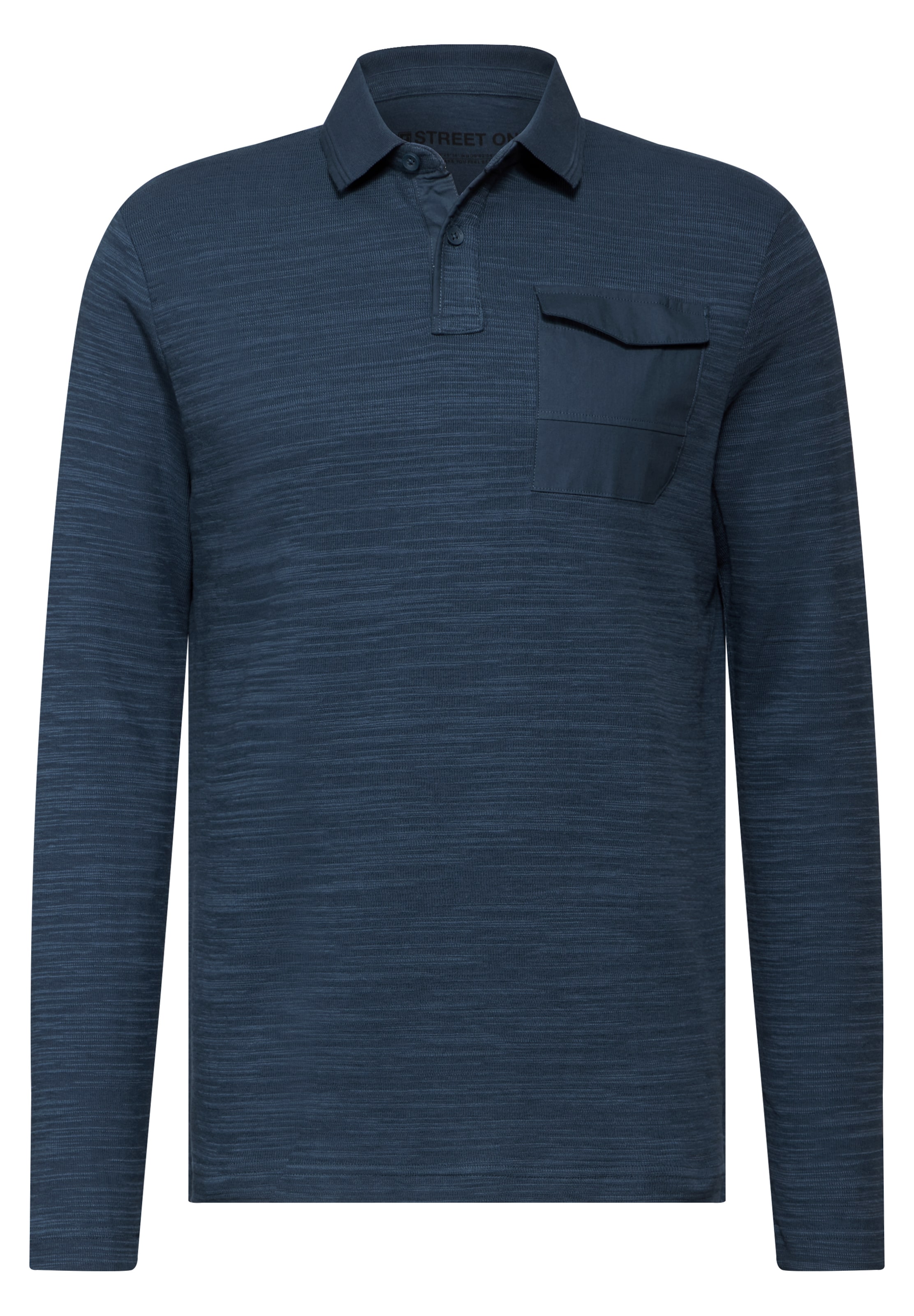 Street One MEN Shirt in dunkelblau, Produktansicht