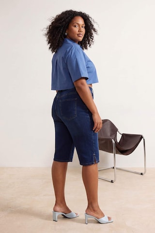 Trendyol Curve - regular Vaquero en azul