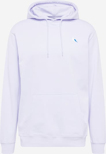 Cleptomanicx Sweatshirt in hellblau / lila / offwhite, Produktansicht