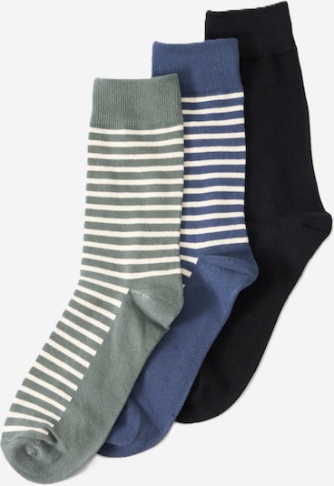 JACK & JONES Sukat 'JACNORREBRO' koossa 41-46 värissä safiiri / vaaleanvihreä / musta, Tuotenäkymä