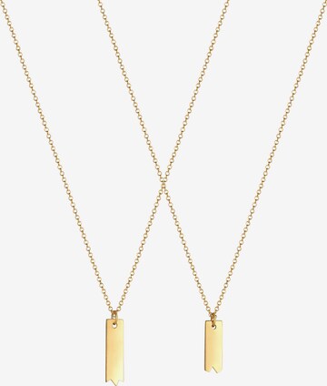 ELLI Sieraden set in Goud: voorkant