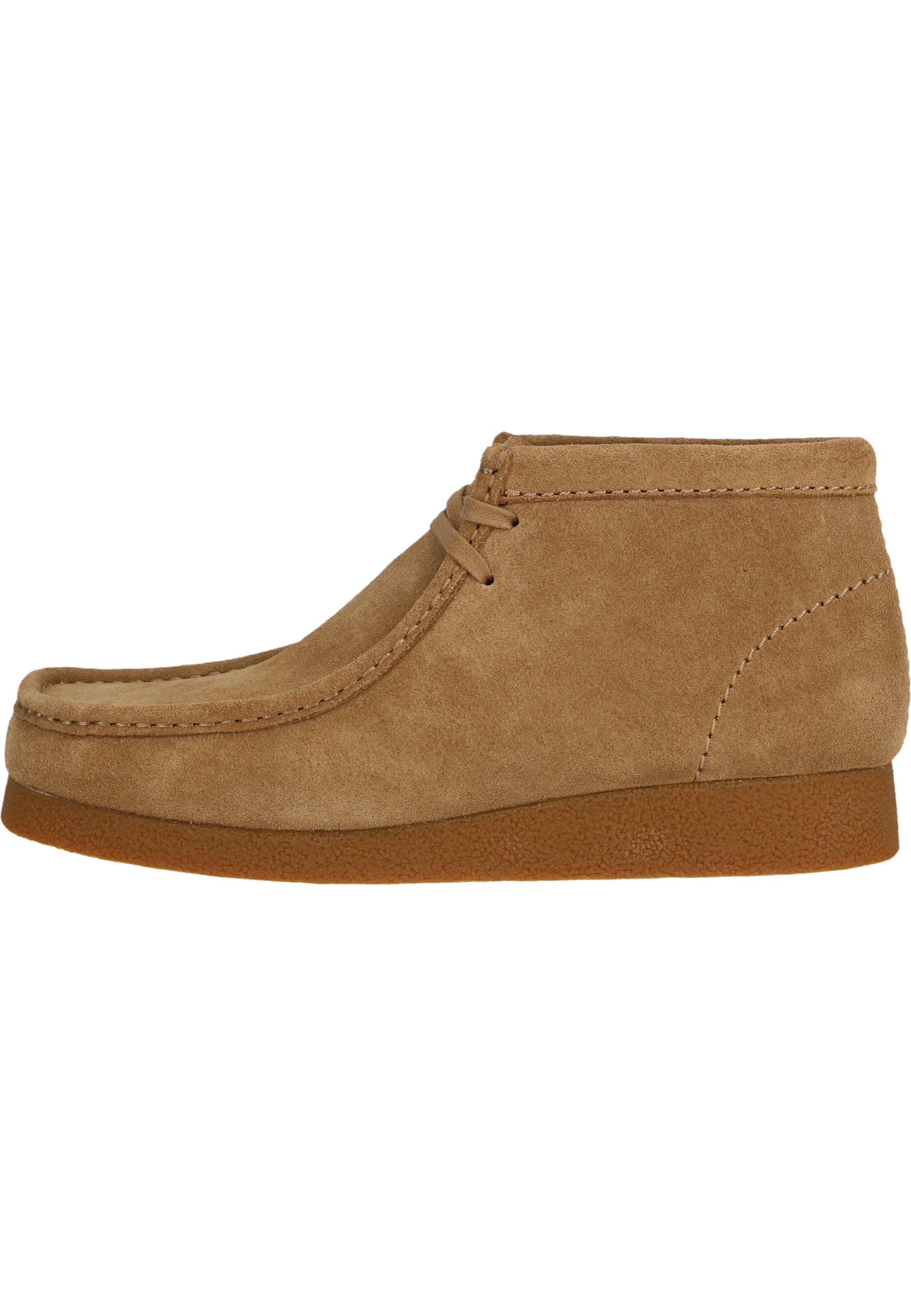 CLARKS Schnürschuhe 'Wallabee' in Braun