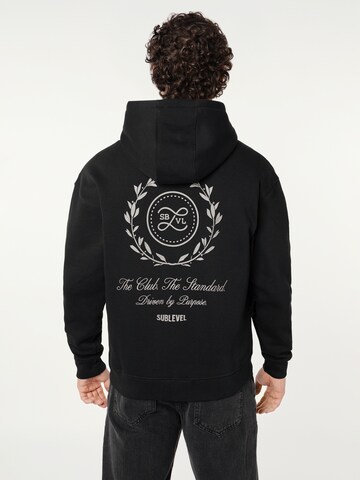 Sublevel Sweatjacke in Schwarz