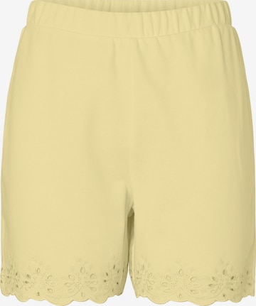 PIECES - Loosefit Pantalón 'PCChilli' en amarillo: frente