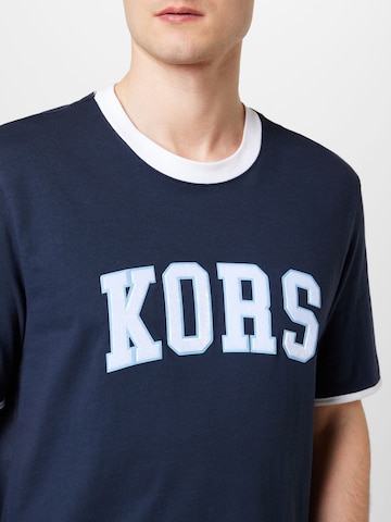 T-Shirt 'WARM UP' Michael Kors en bleu