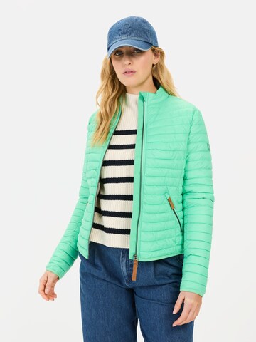 CAMEL ACTIVE Leichte Steppjacke aus recyceltem Polyamid in Grün: Vorderseite