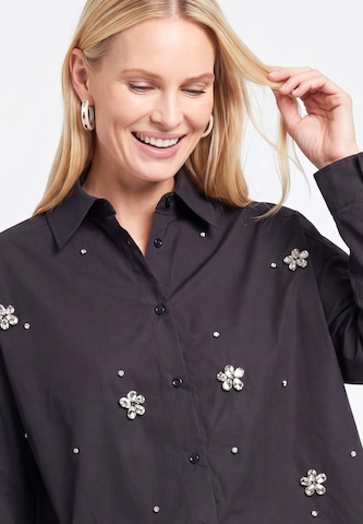 usha WHITE LABEL - Blusa em preto