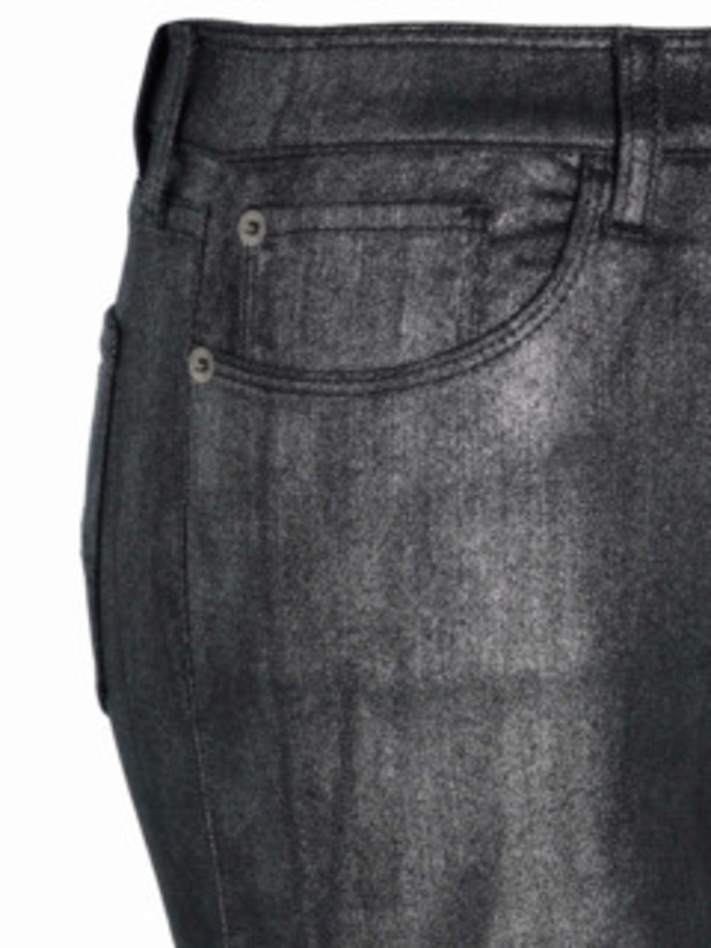 Emporio Armani Skinny Jeans in Silber