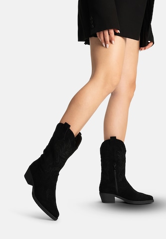 Salinyang Cowboylaarzen in Zwart