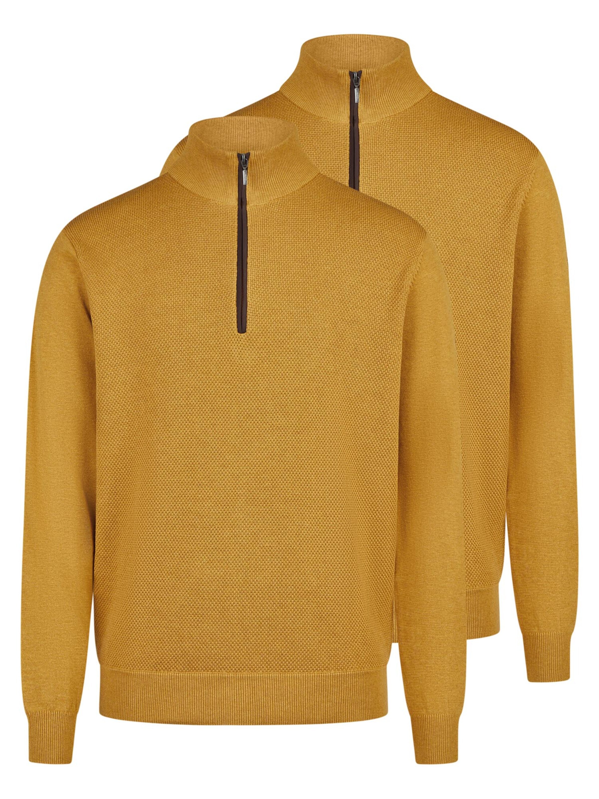 redmond Sweater 'Basic' in Yellow: front
