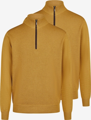 redmond Sweater 'Basic' in Yellow: front