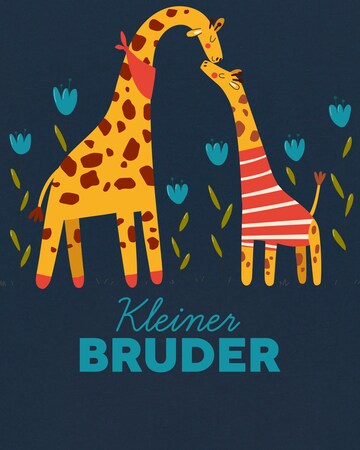 T-Shirt watabout.kids en bleu