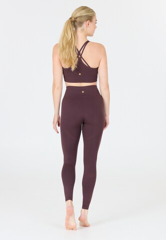 Athlecia Skinny Sports trousers 'NAGAR' in Red