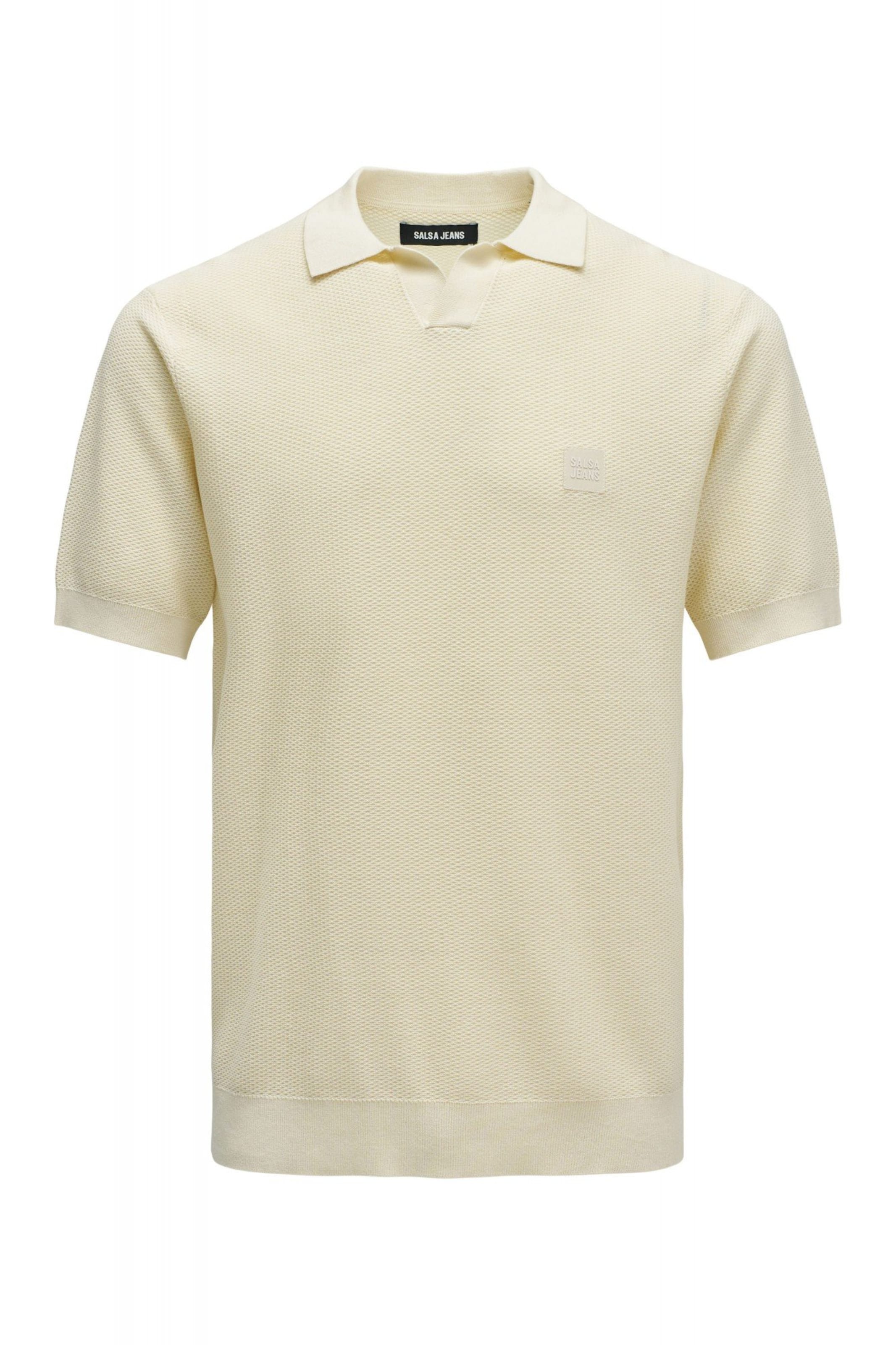 T-Shirt Salsa Jeans en beige : devant