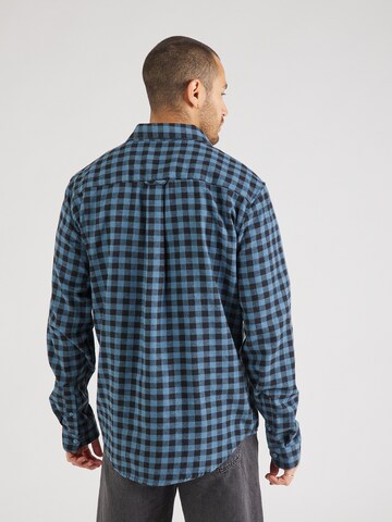 BLEND Regular fit Button Up Shirt in Blue